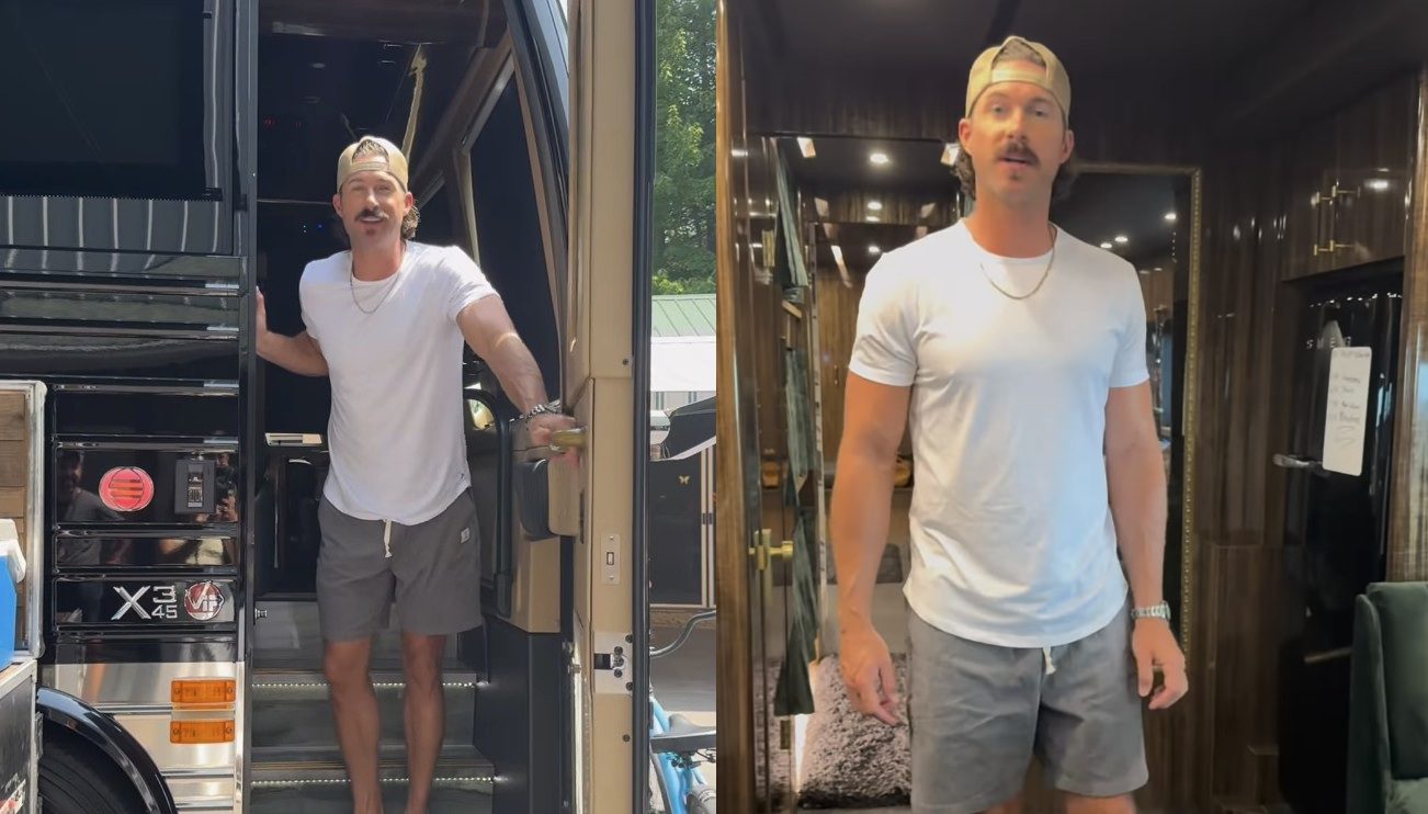 WATCH: Riley Green Gives Fans An ‘MTV Cribs’-Style Tour Of His Bus