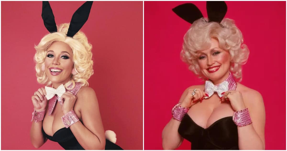 Megan Moroney Perfectly Recreates Dolly Parton’s 1978 'Playboy' Cover For Halloween