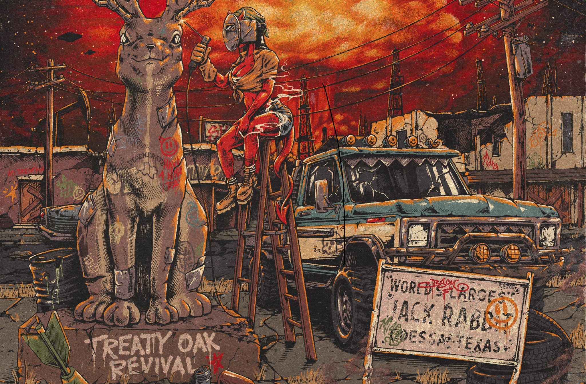 Treaty Oak Revival Announces New Album ‘West Texas Degenerate’