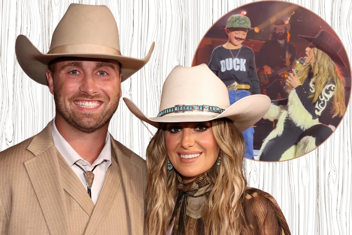 Mini Version of Lainey Wilson's Fiancé 'Duck' Steals the Show