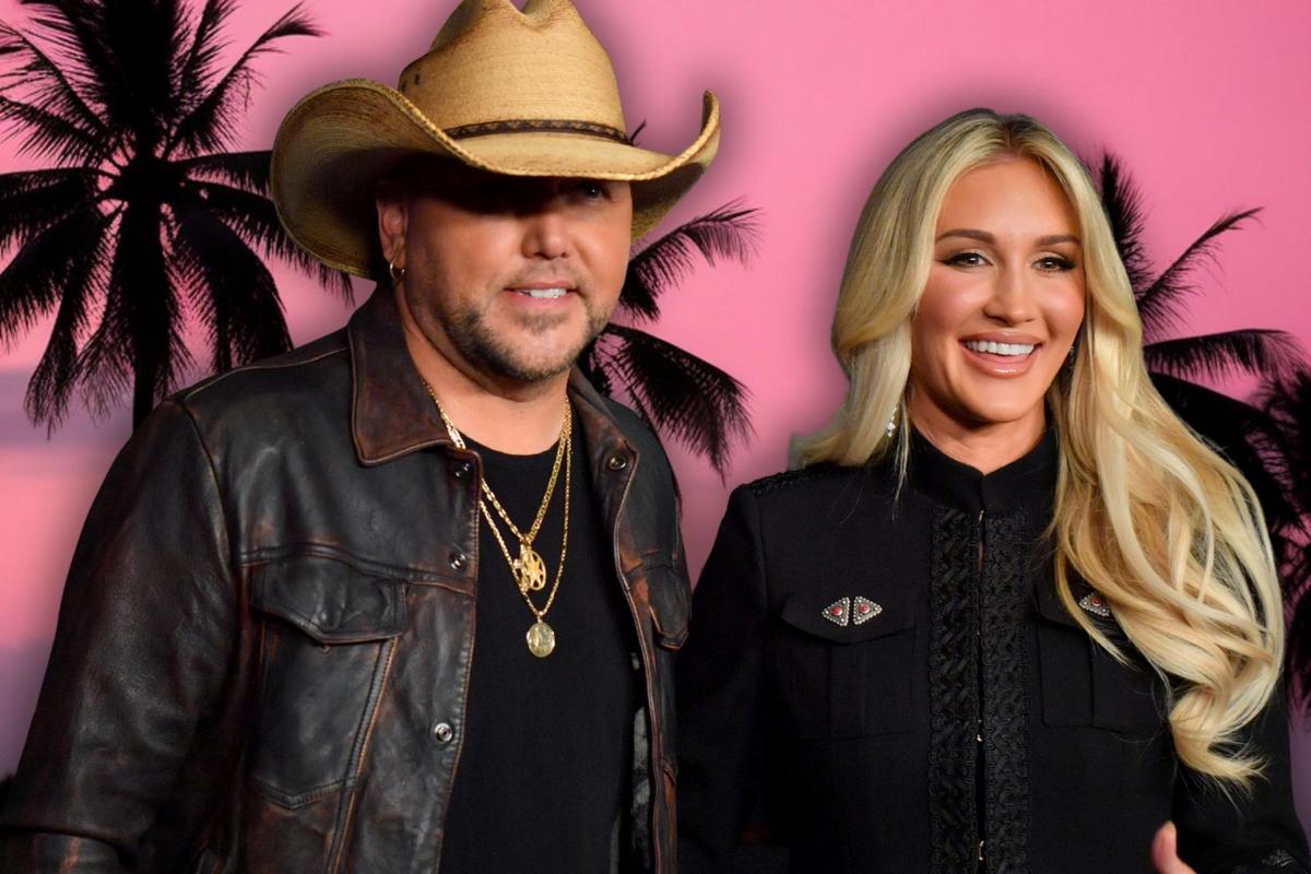 Jason + Brittany Aldean Surprised With Disney-Themed Cake