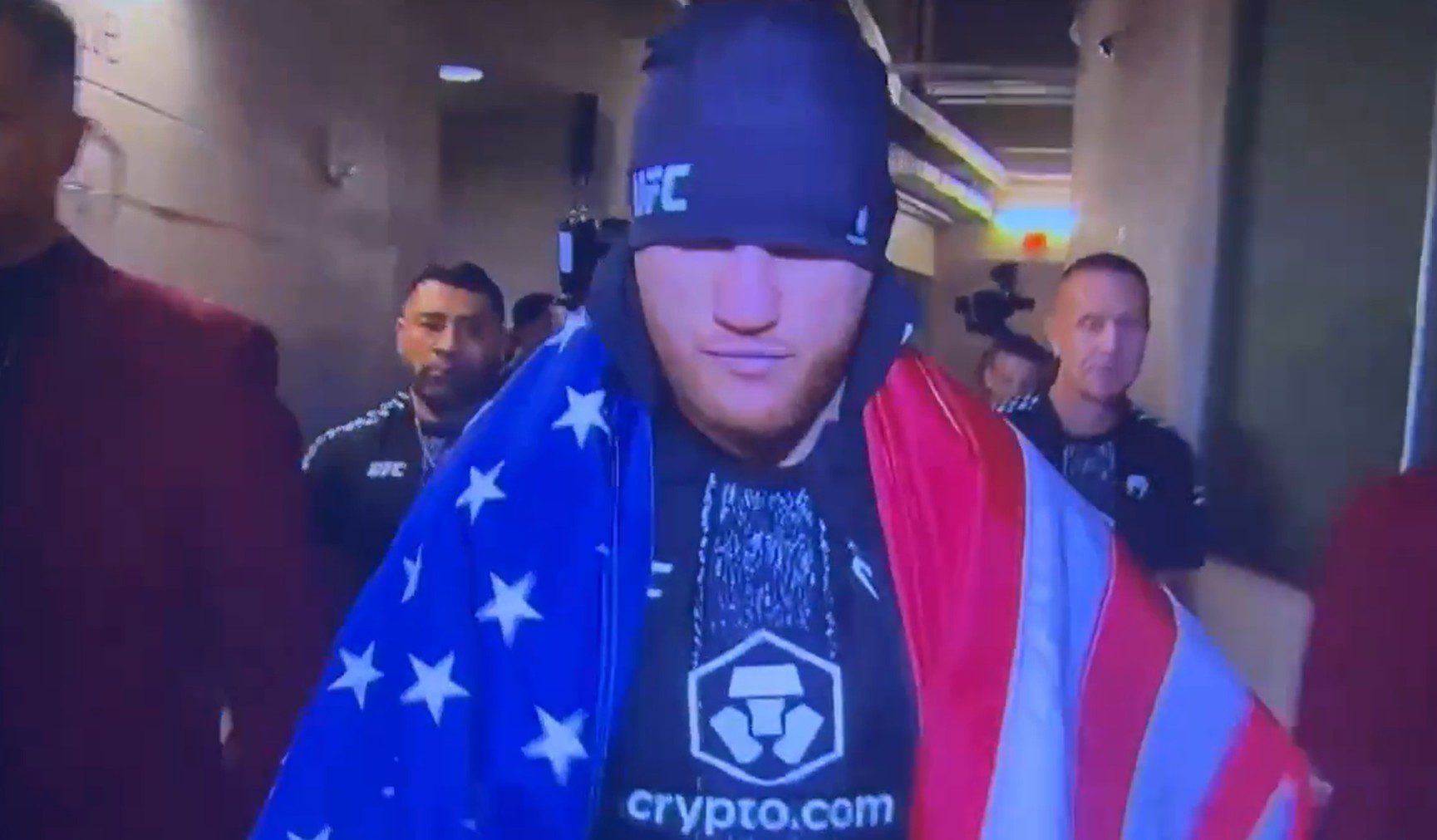 WATCH: Justin Gaethje’s Epic Garth Brooks Entrance Stole The Show At UFC 324
